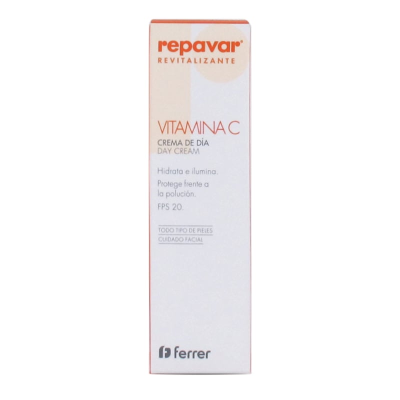 Repavar Revitalizante Crema de dia hidratante antioxidante con vitamina 50 ml