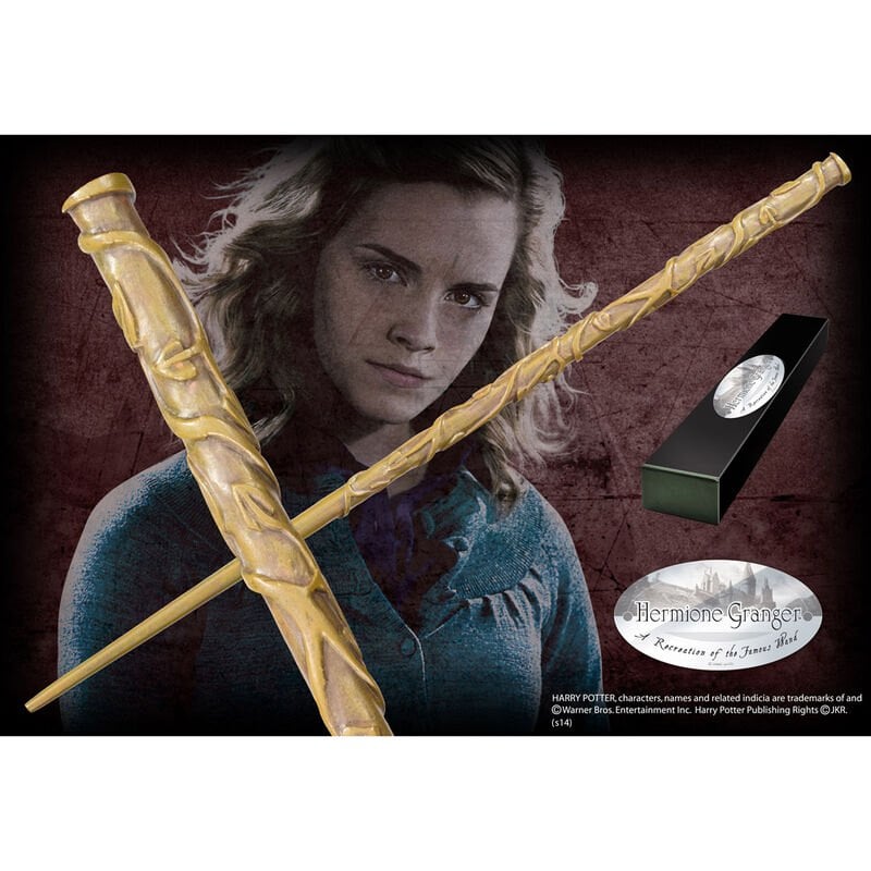 Accesorio de Merchandising NOBLE COLLECTION Hermione granger varinha harry potter