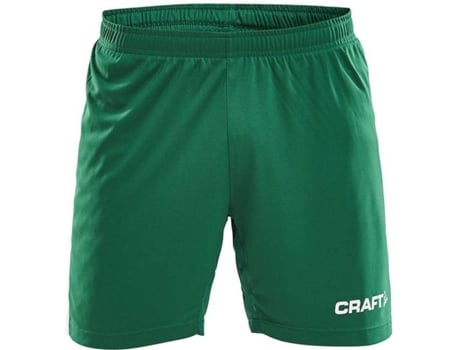 Pantalones para Hombre CRAFT Progress Contrast Wb Verde para Fútbol (XS)