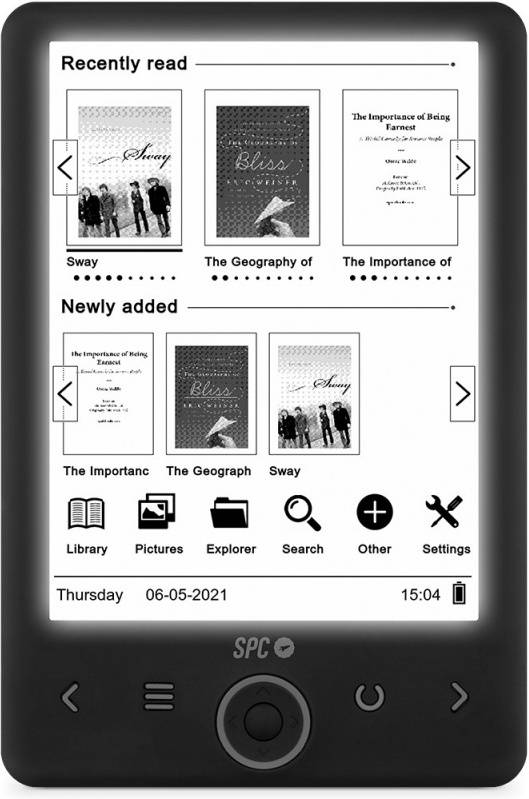 Ebook Reader SPC Dickens Light 2