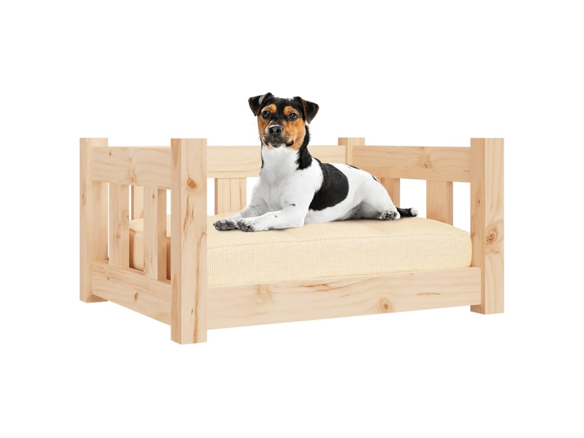 Cuna perro madera hot sale