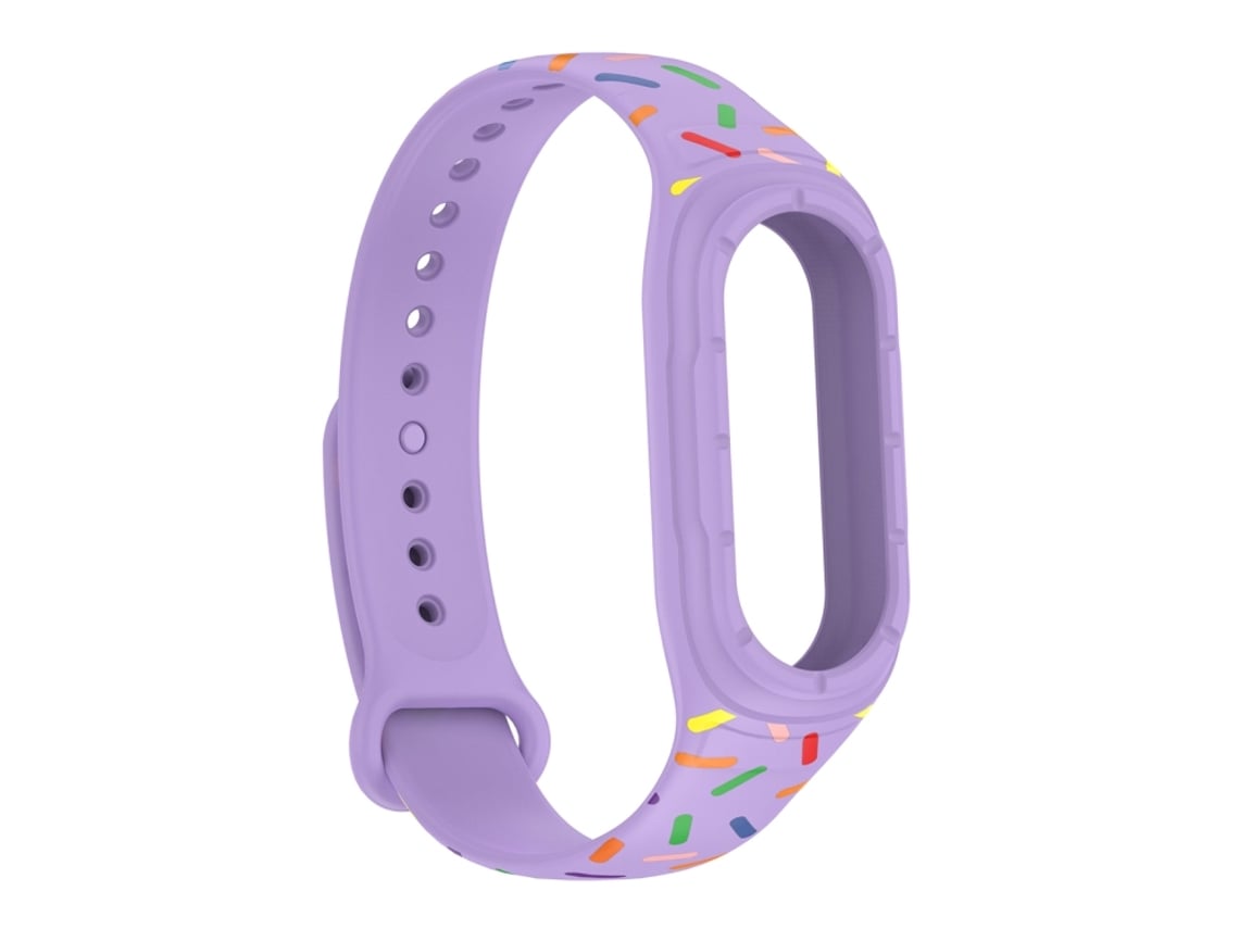 Para Xiaomi Mi Band 8 ENKAY Hat-Prince Protector de pantalla de cobertura  completa + correa