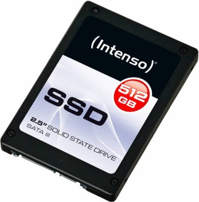 Disco SSD Interno INTENSO 3812450 (512 GB - SATA - 520 MB/s)