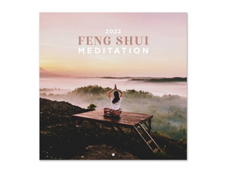 Calendario Feng Shui meditation 2022 pared │ mensual producto con licencia oficial erik editores 30x30