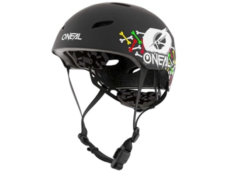 Oneal Casco De bicicleta montaña para niños enduro allmountain carcasa abs cierre fidlock grandes aberturas ventilación dirt lid youth emoji. ciclismo s