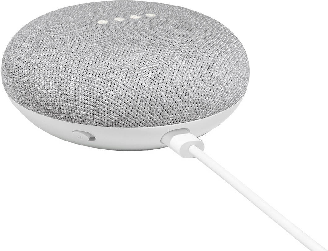 Altavoz Inteligente GOOGLE Home Mini Tiza (Google Assistant - Blanco)