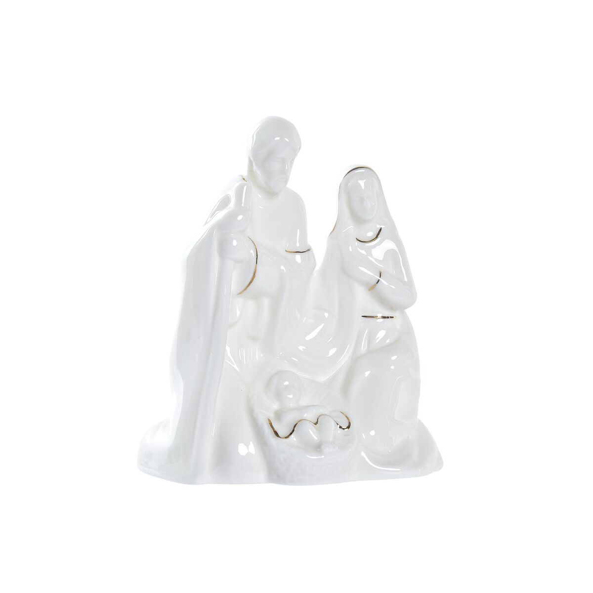 Belenes de Navidad DKD HOME DECOR (Porcelana - Muticolor)