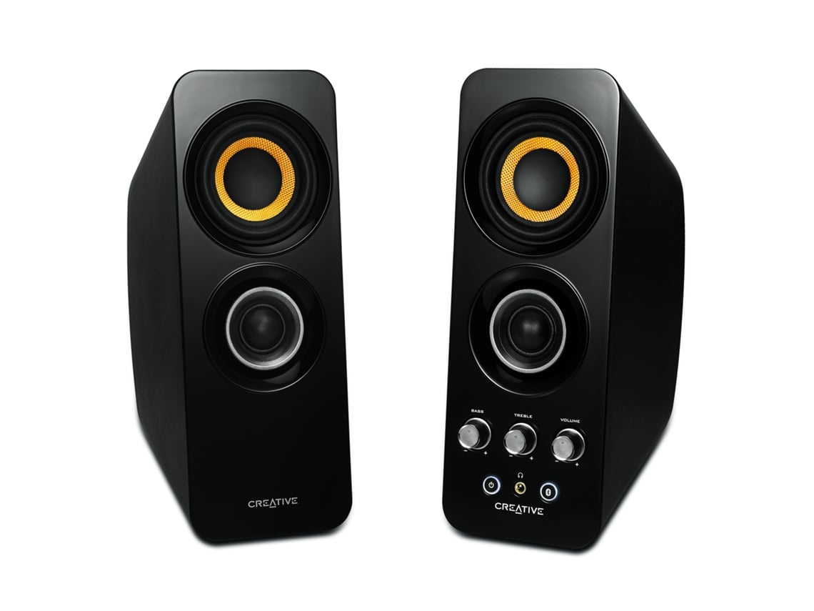 Altavoces 2.0 CREATIVE T30 Wireless (PC y Smartphone -  Control de volumen)