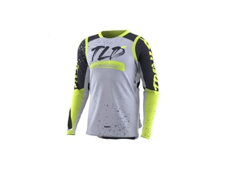 Camiseta de Hombre TROY LEE DESIGNS Gp Partical Gris (2XL)