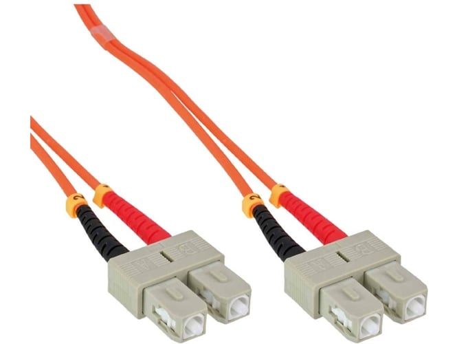 Cable de Fibra Óptica INLINE (2 m - Naranja)