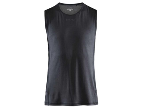 Camiseta de Hombre para Running CRAFT Adv Essence Negro (S)