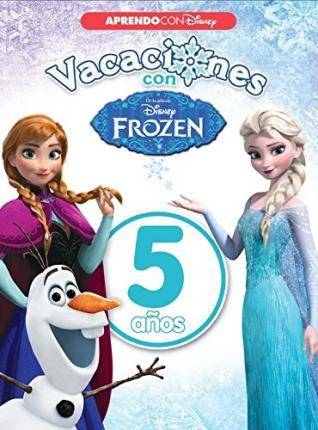 Libro Vacaciones con Frozen. 5 años de Walt Disney Productions (Español)