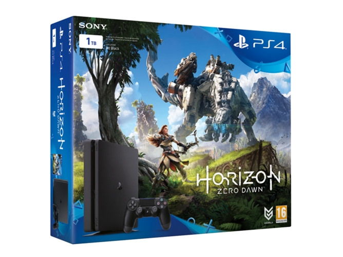 Consola PS4 Slim + Horizon Zero Dawn (1 TB)