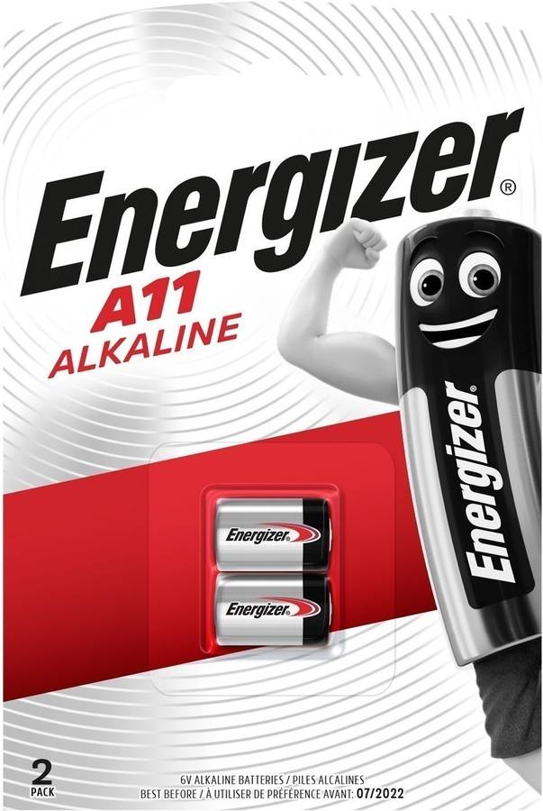 Pilas ENERGIZER E11A Bl2