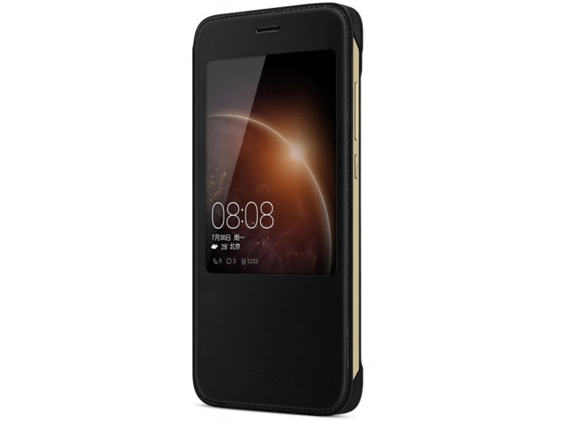 Funda HUAWEI GX8 Flip View Negro