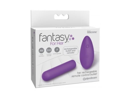 Bala Vibradora Control Remoto Recargable Usb FANTASY FOR HER