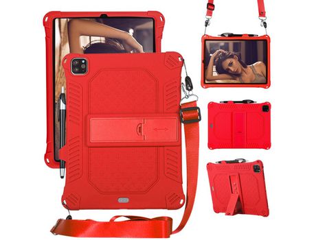 Carcasa de Silicone para iPad Pro 11 (2020)/(2018) Rojo