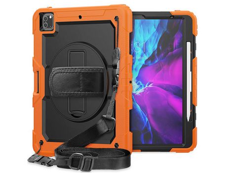 Carcasa de Silicone para iPad Pro 12.9 (2020) Laranja