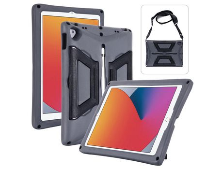 Carcasa para iPad 10.2 (2020)/(2019)/(2021)/Air 10.5 (2019)/Pro 10.5- (2017) Negro