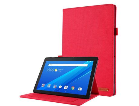 Carcasa para Lenovo Tab m10 tb-x605f Rojo