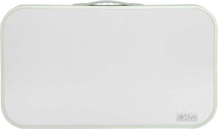 Mesa de Camping AKTIVE 52869 Blanco (56x34x24cm)