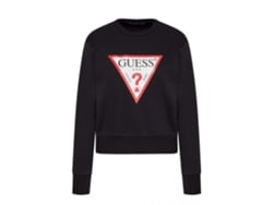 Sudadera GUESS JEANS Algodón Mujer (S - Negro)