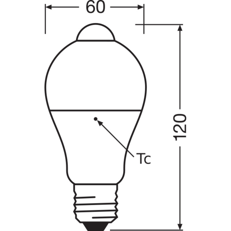 Bombilla LED OSRAM A E27 Opal 8,8W 806Lm 2700K IP20 200 [LV-4058075428348]