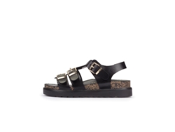 Sandalias YOKONO de Plataforma Tunez 114 Negro (38)