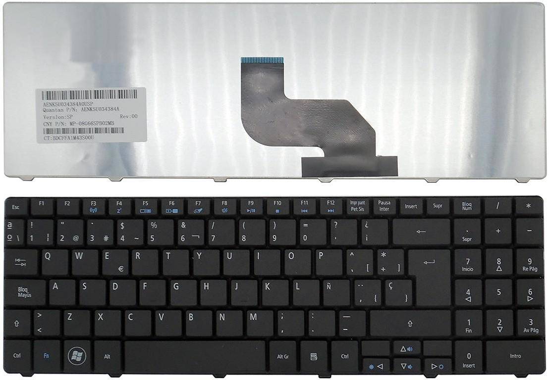 Teclado para Portátil Emachines E525 E625 E627 E725 E527 E727 G420 G430 G520 G630