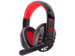 Auriculares Gaming Bluetooth ENKES Inalámbrico, Compatible con Varias Marcas de Teléfonos y Notebooks, Tablet Pcs, Mid, Etc. rojo