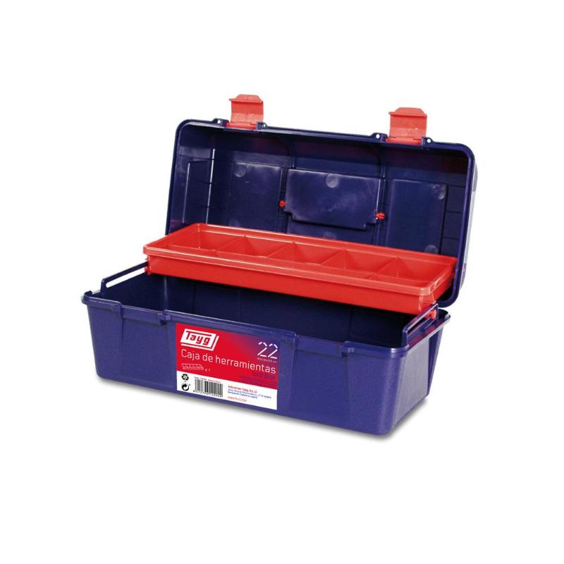 Caja herramientas plastico n.21-31x13