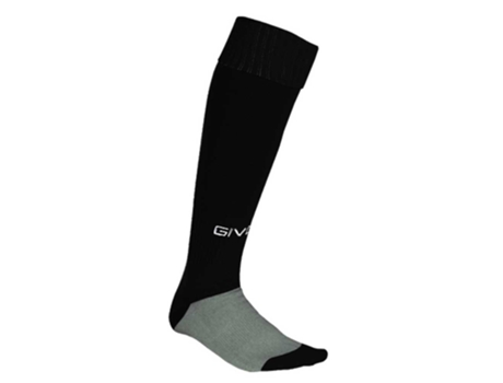 Calcetines para Hombre GIVOVA Altas Match Negro para Fútbol (Tamaño Unico)