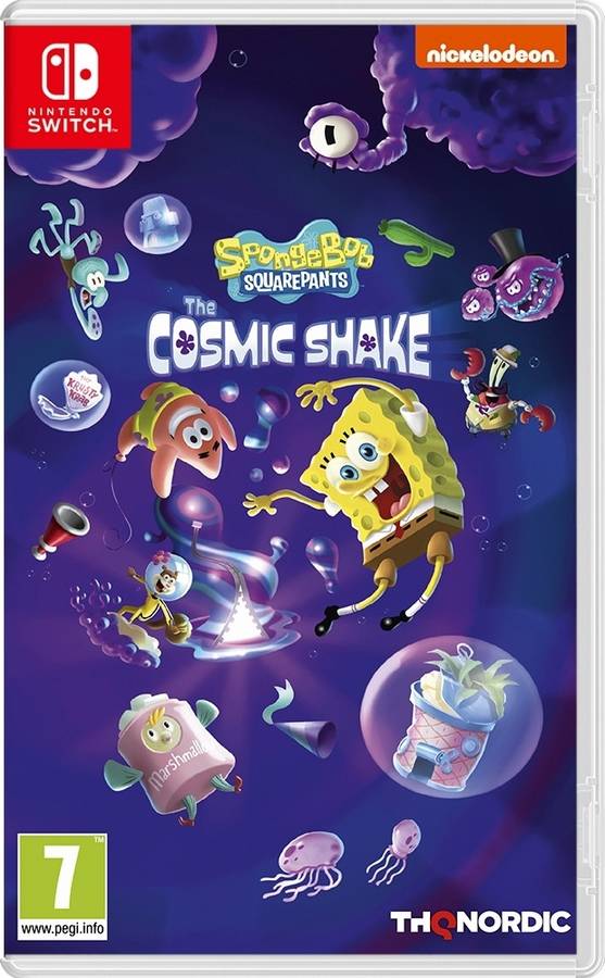 Juego Nintendo Switch Bob Squarepants: The Cosmic Shake