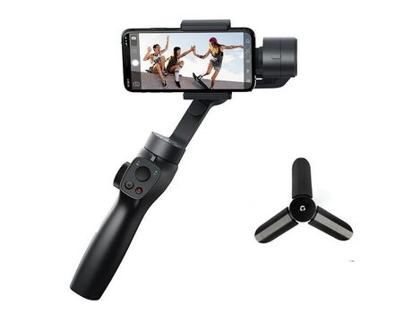 Bastão de selfie para smartphone[kit cardan portátil]