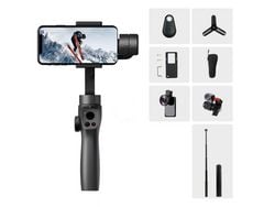 SLOWMOOSE Estabilizador gimbal profissional suave para smartphone android, celular com 3 eixos, handheld gimble stick[set-f]