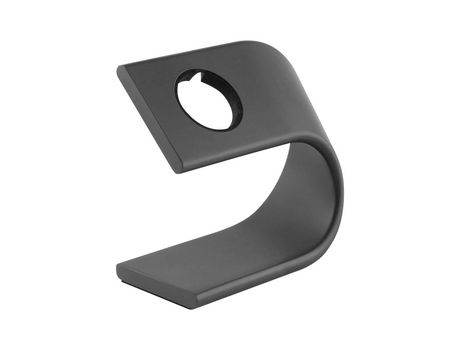 Suporte escritório apple watch 38mm 42mm design u shape preto