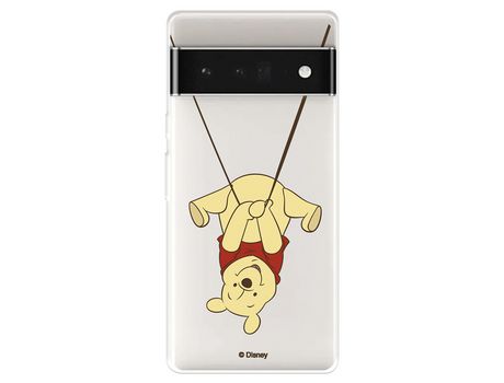 Carcasa para GOOGLE Pixel 7 Pro Oficial De Disney Winnie Columpio Winnie The Pooh GOOGLE Transparente