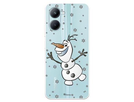 Carcasa para REALME C33 Oficial De Disney Olaf Transparente Frozen REALME Transparente