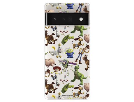 Carcasa para GOOGLE Pixel 7 Pro Oficial De Disney Muñecos Toy Story Siluetas Toy Story GOOGLE Transparente