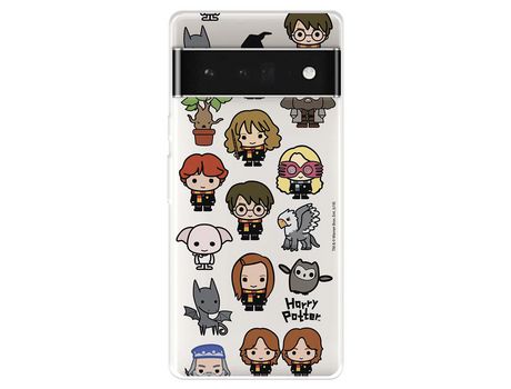 Carcasa para GOOGLE Pixel 7 Pro Oficial De Harry Potter Personajes Iconos Harry Potter GOOGLE Transparente