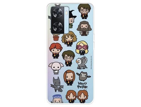 Carcasa para OPPO A57S Oficial De Harry Potter Personajes Iconos Harry Potter OPPO Transparente