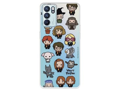 Carcasa para OPPO Reno6 Oficial De Harry Potter Personajes Iconos Harry Potter OPPO Transparente