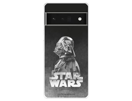 Carcasa para GOOGLE Pixel 7 Pro Oficial De Star Wars Darth Vader Fondo Negro Star Wars GOOGLE Transparente