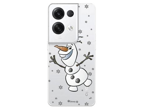 Carcasa para OPPO Reno 8 Pro Oficial De Disney Olaf Transparente Frozen OPPO Transparente