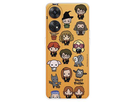 Carcasa para OPPO Reno 8T Oficial De Harry Potter Personajes Iconos Harry Potter OPPO Transparente