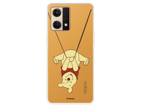 Carcasa para OPPO Reno 7 4G Oficial De Disney Winnie Columpio Winnie The Pooh OPPO Transparente