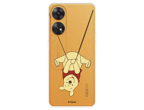 Carcasa para OPPO Reno 8T Oficial De Disney Winnie Columpio Winnie The Pooh OPPO Transparente