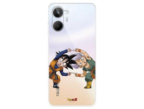 Carcasa para REALME 10 Oficial De Dragon Ball Goten Y Trunks Fusión Dragon Ball REALME Transparente