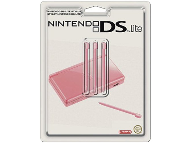 Pack 3 Stylus Rosa NINTENDO DS Lite Rosa