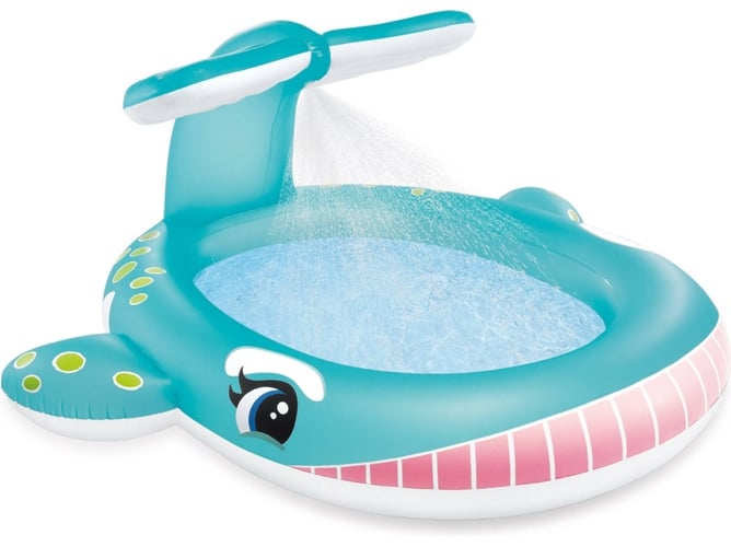 Piscina Infantil Intex 57440 57440np hinchable ballena con aspersor